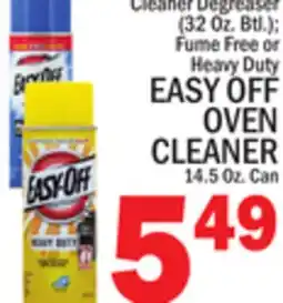 C Town EASY OFF OVEN CLEANER 14.5 Oz Can offer