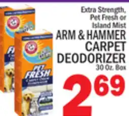 C Town ARM & HAMMER CARPET DEODORIZER offer