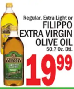C Town FILIPPO EXTRA VIRGIN OLIVE OIL offer