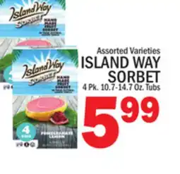 C Town ISLAND WAY SORBET offer