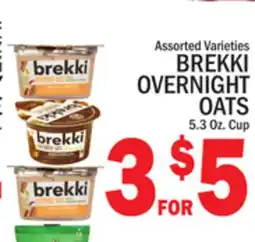 C Town BREKKI OVERNIGHT OATS offer
