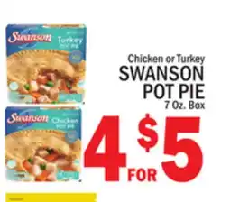 C Town SWANSON POT PIE offer