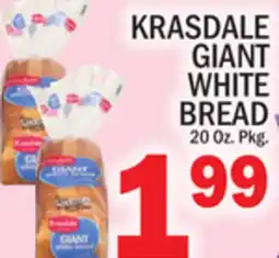C Town KRASDALE GIANT WHITE BREAD offer