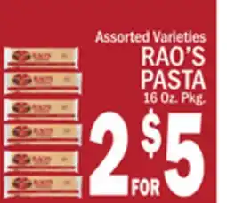 C Town RAO'S PASTA offer