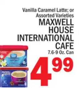 C Town MAXWELL HOUSE INTERNATIONAL CAFE offer