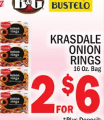 C Town KRASDALE ONION RINGS offer