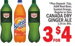 C Town CANADA DRY GINGER ALE offer