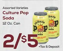 DeCicco & Sons Culture Pop Soda offer