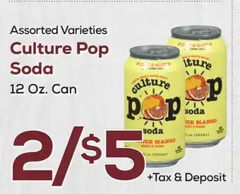 DeCicco & Sons Culture Pop Soda offer