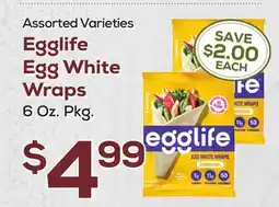 DeCicco & Sons Egglife Egg White Wraps offer