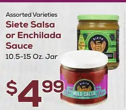 DeCicco & Sons Siete Salsa or Enchilada Sauce offer