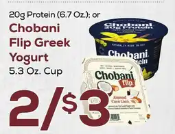 DeCicco & Sons Chobani Flip Greek Yogurt offer