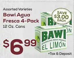 DeCicco & Sons Bawi Agua Fresca 4-Pack offer