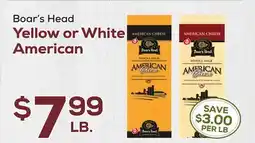 DeCicco & Sons Boar's Head Yellow or White American offer