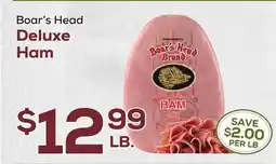 DeCicco & Sons Boar's Head Deluxe Ham offer