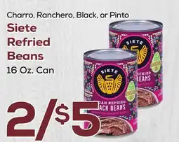 DeCicco & Sons Siete Refried Beans offer
