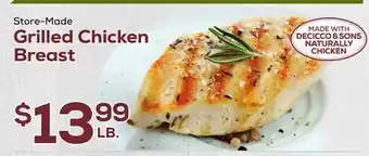 DeCicco & Sons Grilled Chicken Breast offer