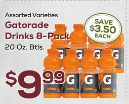 DeCicco & Sons Gatorade Drinks 8-Pack offer
