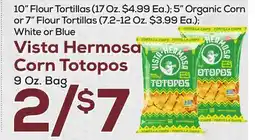 DeCicco & Sons Vista Hermosa Corn Totopos 9 Oz. Bag offer