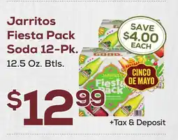 DeCicco & Sons Jarritos Fiesta Pack Soda 12-PK offer