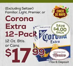 DeCicco & Sons Corona Extra 12-Pack offer
