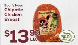 DeCicco & Sons Boar's Head Chipotle Chicken Breast offer