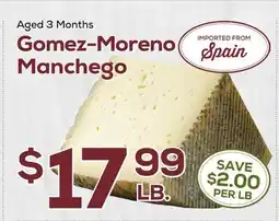 DeCicco & Sons Gomez-Moreno Manchego offer