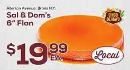DeCicco & Sons Sal & Dom's 6 Flan offer