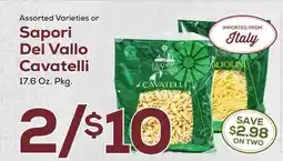 DeCicco & Sons Sapori Del Vallo Cavatelli offer