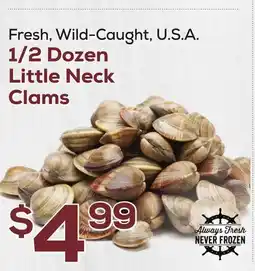 DeCicco & Sons 1/2 Dozen Little Neck Clams offer