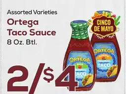 DeCicco & Sons Ortega Taco Sauce offer