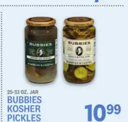 Kings Food Markets BUBBIES KOSHER PICKLES offer
