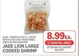 Kings Food Markets JADE LION LARGE COOKED SHRIMP offer