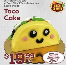 DeCicco & Sons Store-Made Taco Cake offer