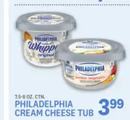 Kings Food Markets PHILADELPHIA CREAM CHEESE TUB offer