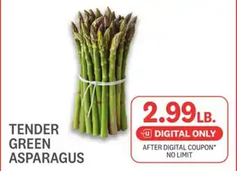 Kings Food Markets TENDER GREEN ASPARAGUS offer