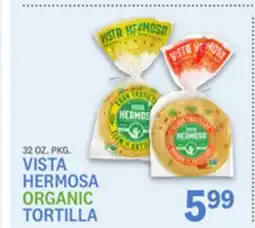 Kings Food Markets VISTA HERMOSA ORGANIC TORTILLA offer