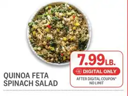 Kings Food Markets QUINOA FETA SPINACH SALAD offer