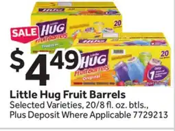 Stop&Shop Little Hug Fruit Barrels offer