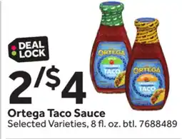 Stop&Shop Ortega Taco Sauce offer