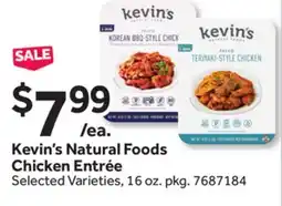 Stop&Shop Kevin's Natural Foods Chicken Entrée offer