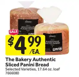Stop&Shop The Authentic Sliced Panini Bread offer