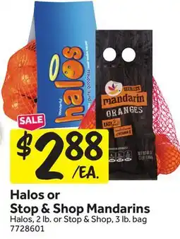 Stop&Shop Halos or Stop & Shop Mandarins offer
