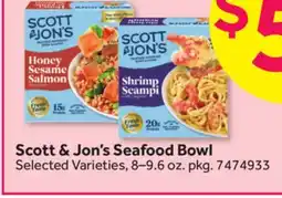 Stop&Shop Scott & Jon's Seafood Bowl offer