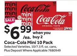 Stop&Shop Coca-Cola Mini offer