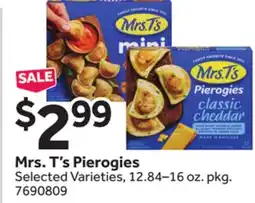 Stop&Shop Mrs. T' s Pierogies offer