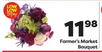 Weis Markets Farmer's Market Bouquet offer