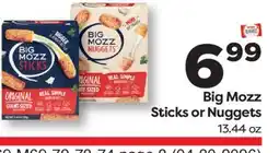 Weis Markets Big Mozz Sticks or Nuggets offer