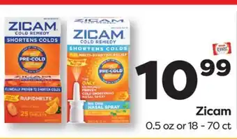 Weis Markets Zicam offer