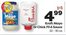 Weis Markets Kraft Mayo or Chick Fil A Sauce offer
